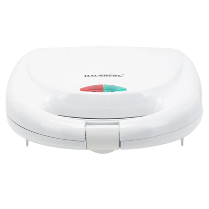 White Hausberg sandwich maker on a white background