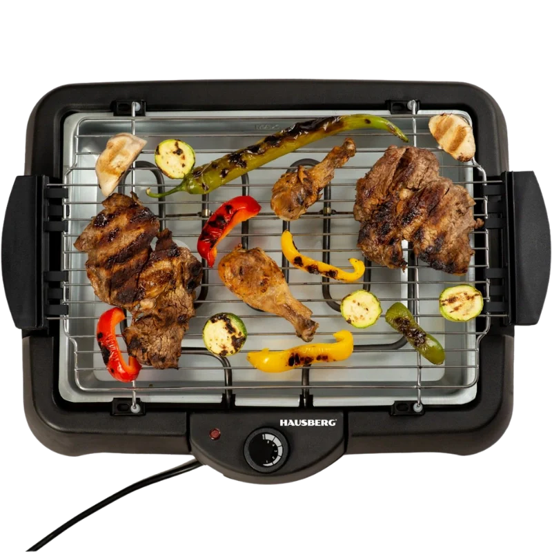 Barbecue électrique de table Hausberg HB-523 2000W avec thermostat
